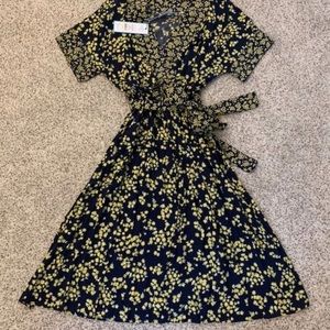 NWT Draper James Miranda Wrap Dress size XS